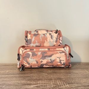 Set of 2 Lug trolley cosmetic case